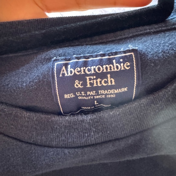 Abercrombie & Fitch Men's Black Shirt - Picture 4 of 4